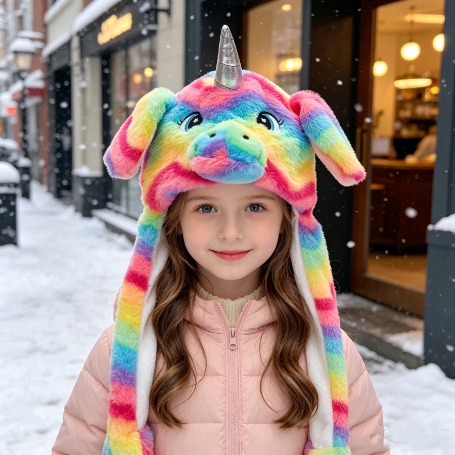 Santa Hat Plush - Cappello in peluche a forma di