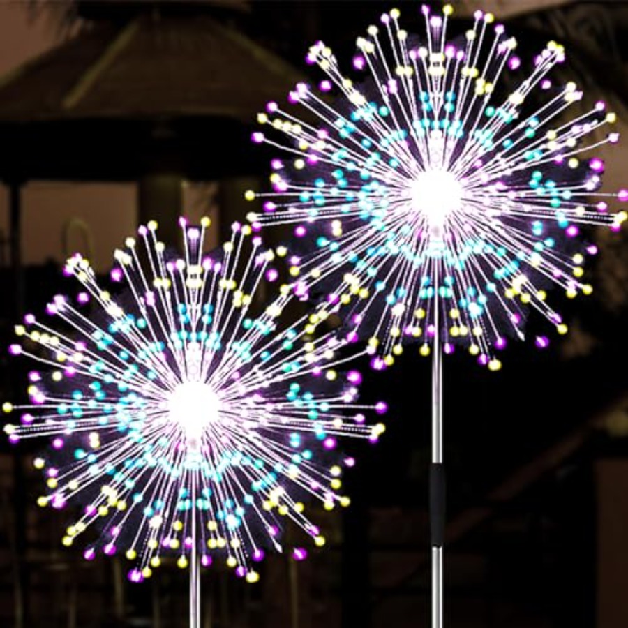 Christmas Lights Outdoor - Luci Solari a Forma di Fuochi