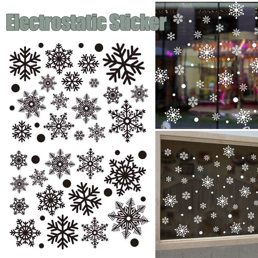 30 Pezzi Adesivi Natalizi a Fi - Snowflake Window Decal recensione e prezzo