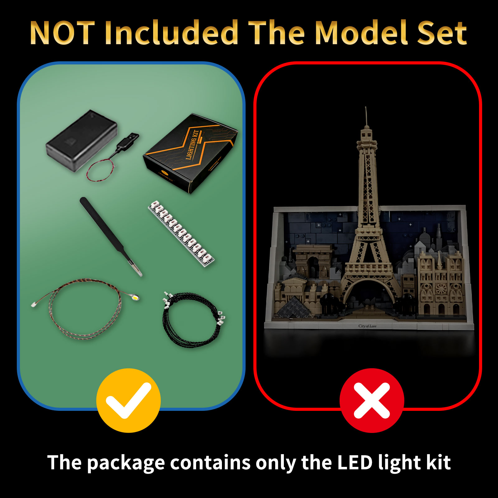 Kit di illuminazione a LED LYB - Lego Set City recensione e prezzo