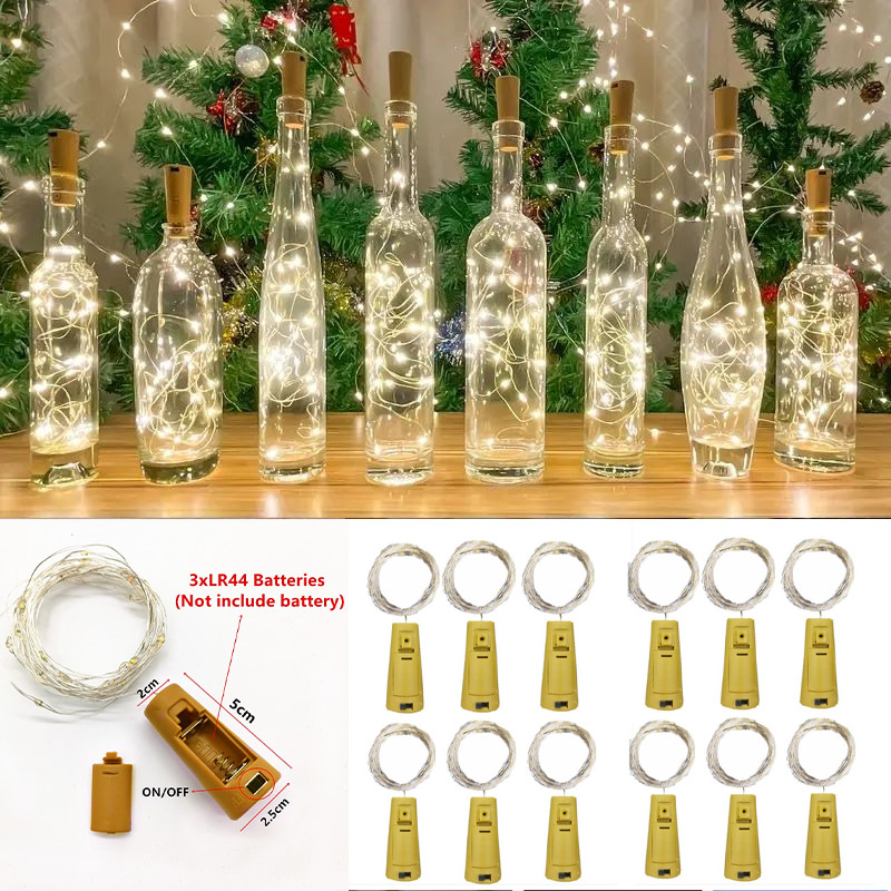 6 pezzi 20led bottiglia di vin - Led Fairy String Lights recensione e prezzo