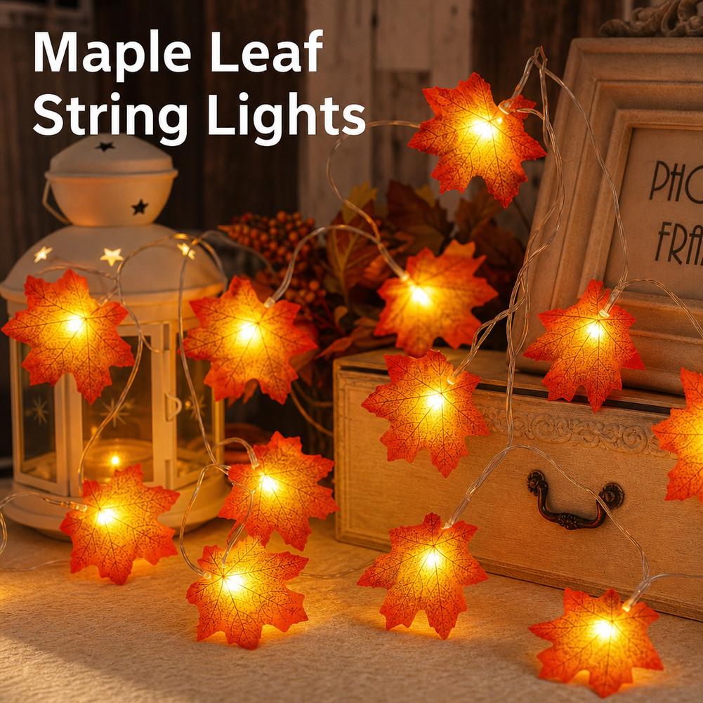 Luci a Stringa a Forma di Fogl - Led Fairy String Lights recensione e prezzo