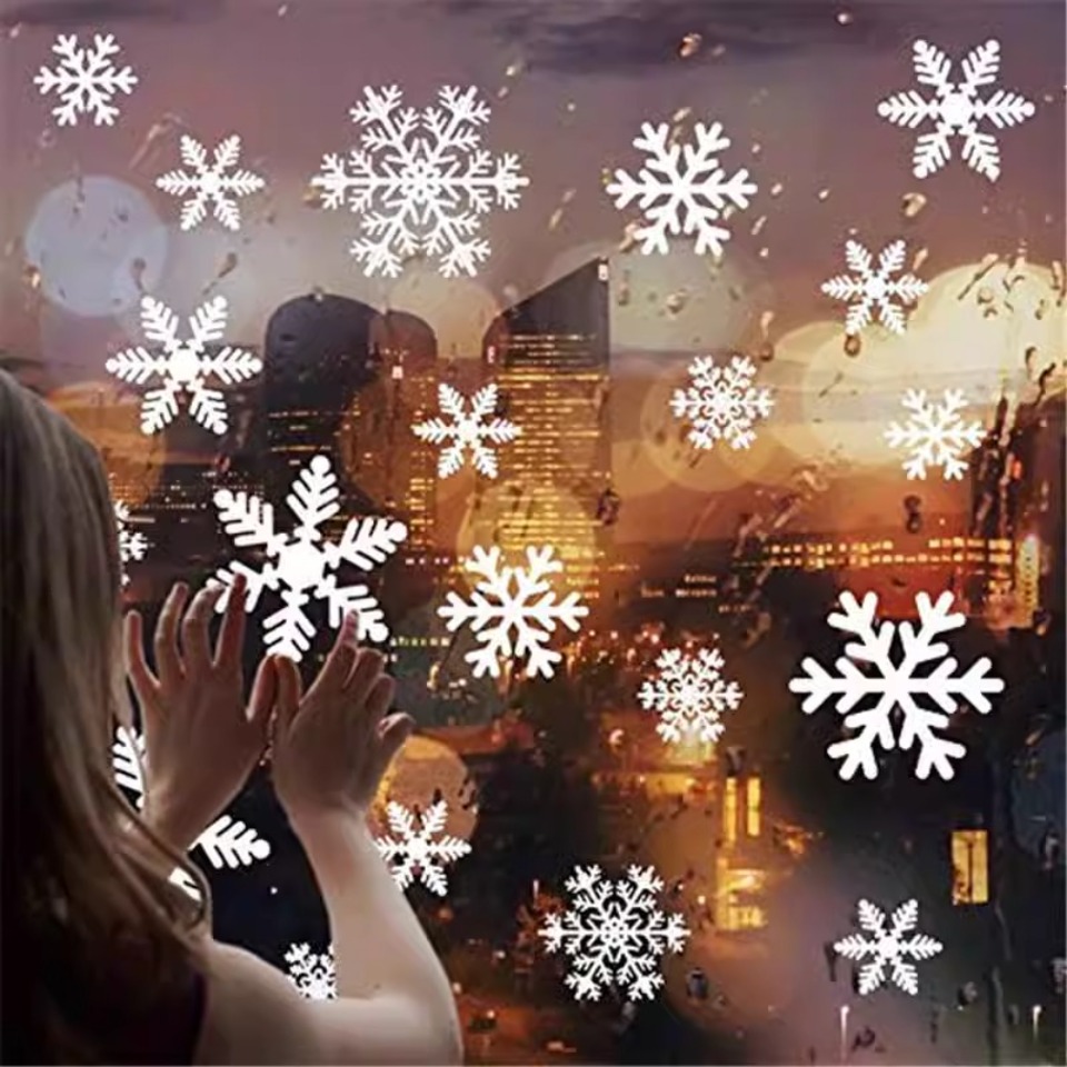 1 set di adesivi per finestre  - Snowflake Window Decal recensione e prezzo
