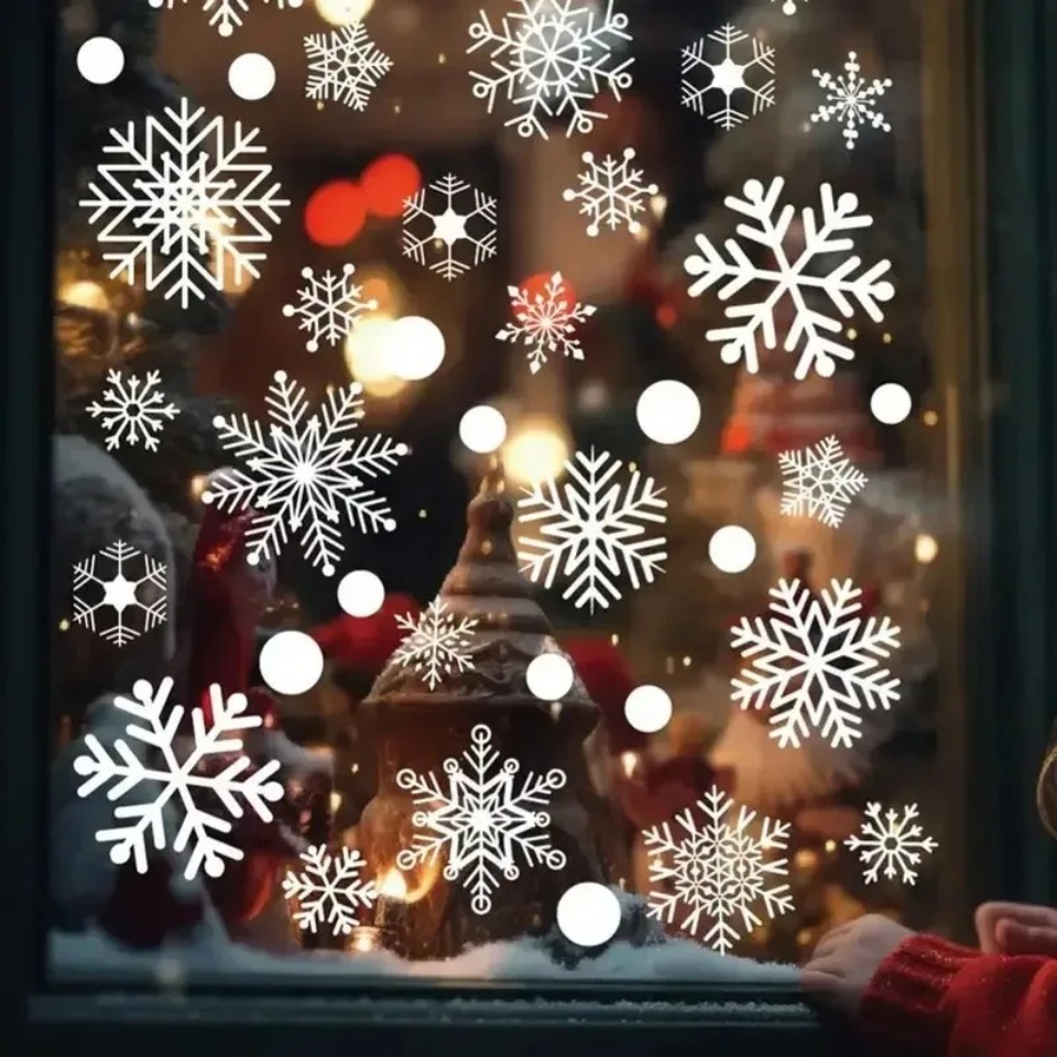 1 set di adesivi per finestre  - Snowflake Window Decal recensione e prezzo