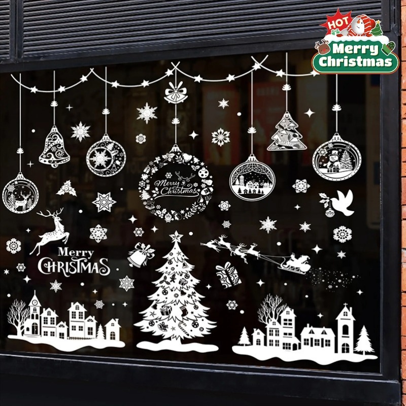 9 Fogli 243 Pezzi Adesivi Stat - Snowflake Window Decal recensione e prezzo