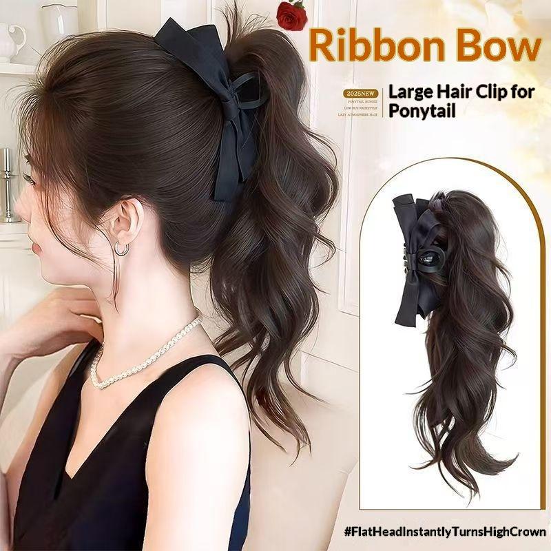 Parrucca a coda di cavallo con - Ribbon Bow Gift recensione e prezzo
