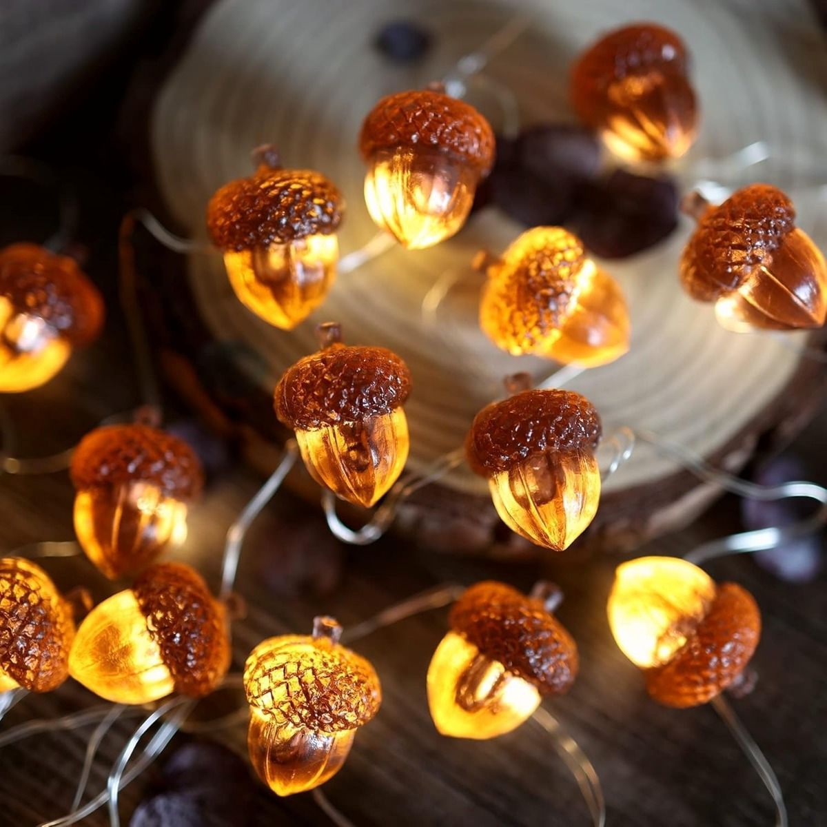 30 leds Acorn String Lights de - Led Fairy String Lights recensione e prezzo