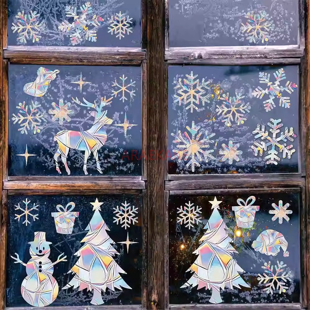 2 set di adesivi elettrostatic - Snowflake Window Decal recensione e prezzo