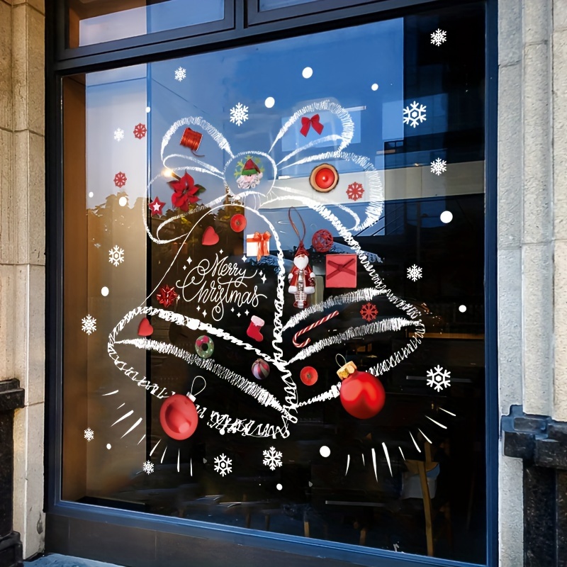 Adesivi Natalizi con Fiocchi d - Snowflake Window Decal recensione e prezzo