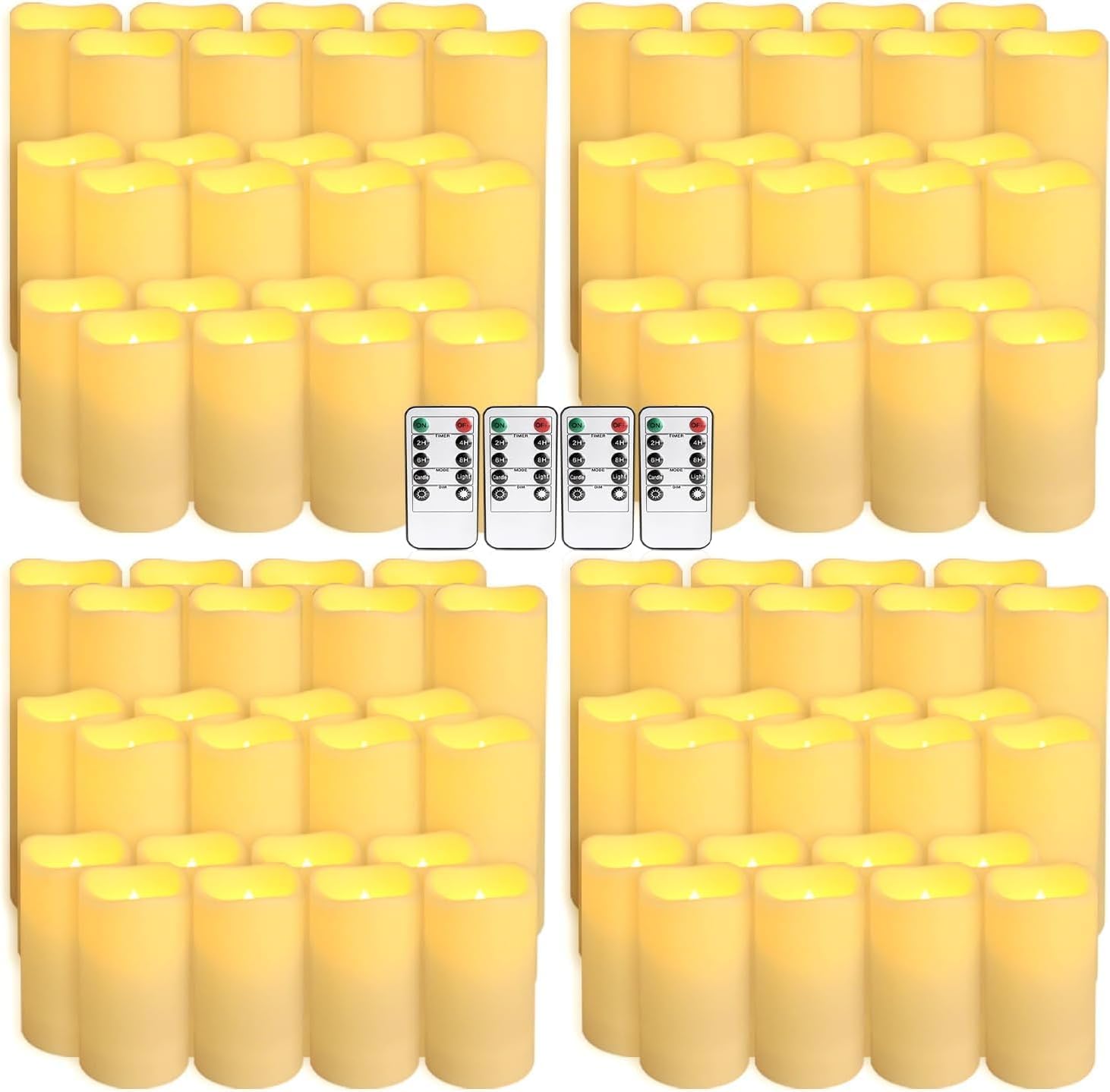 Set di 96 candele impermeabili - Holiday Candle Set recensione e prezzo