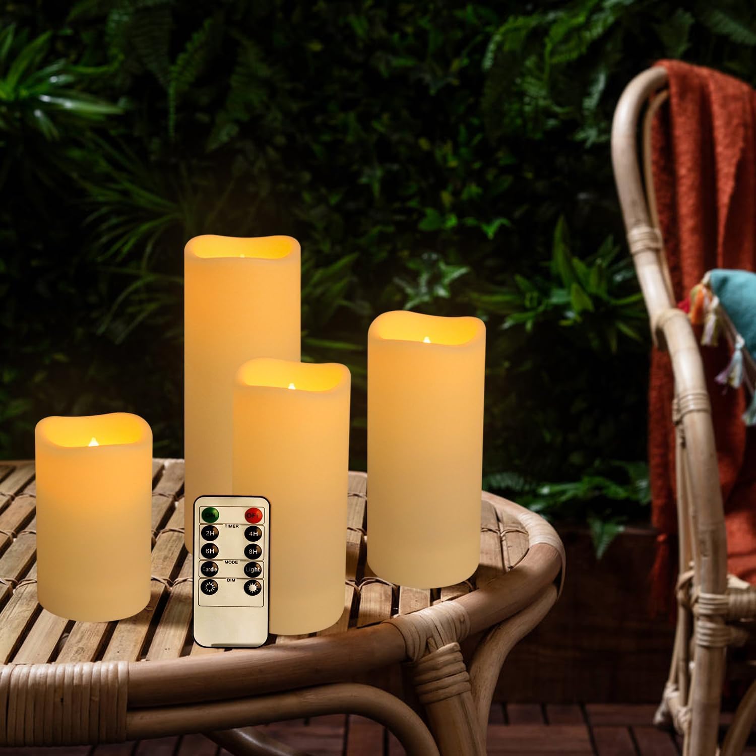 Set di 96 candele impermeabili - Holiday Candle Set recensione e prezzo
