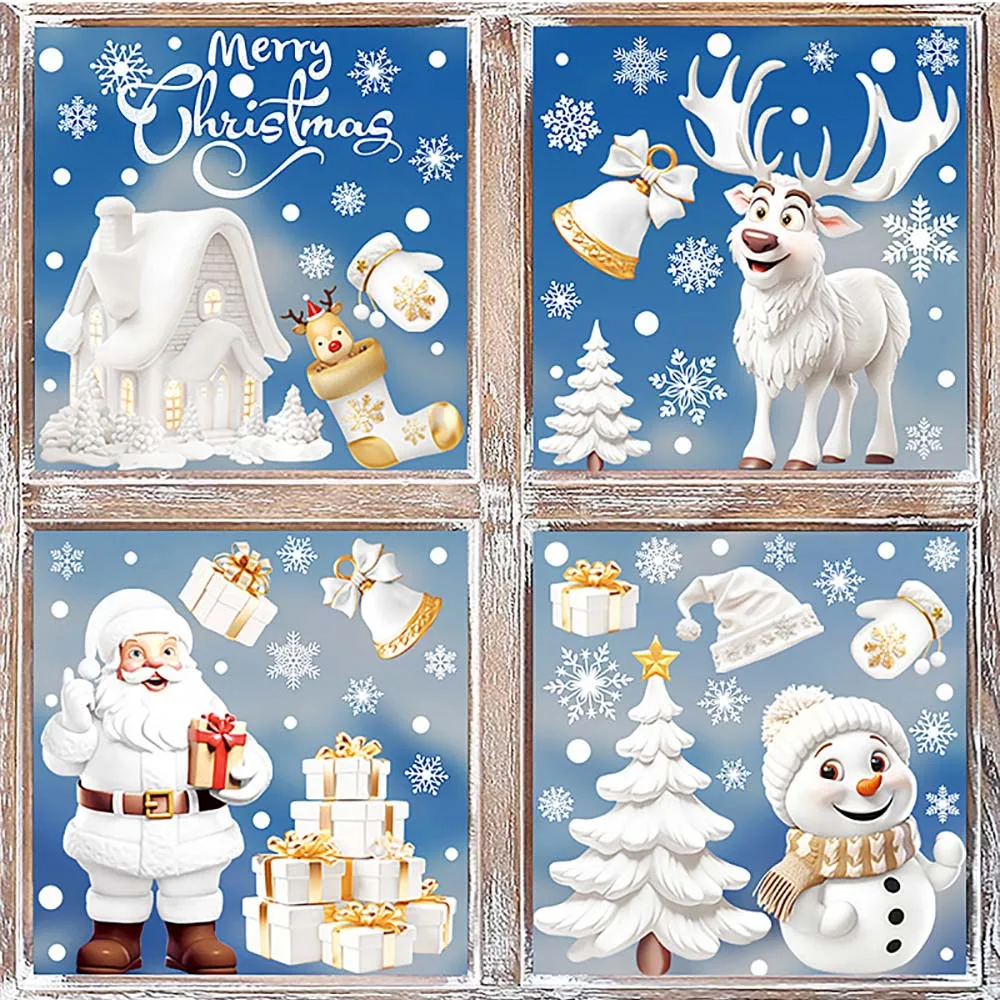 9 pz/set adesivi per finestre  - Snowflake Window Decal recensione e prezzo