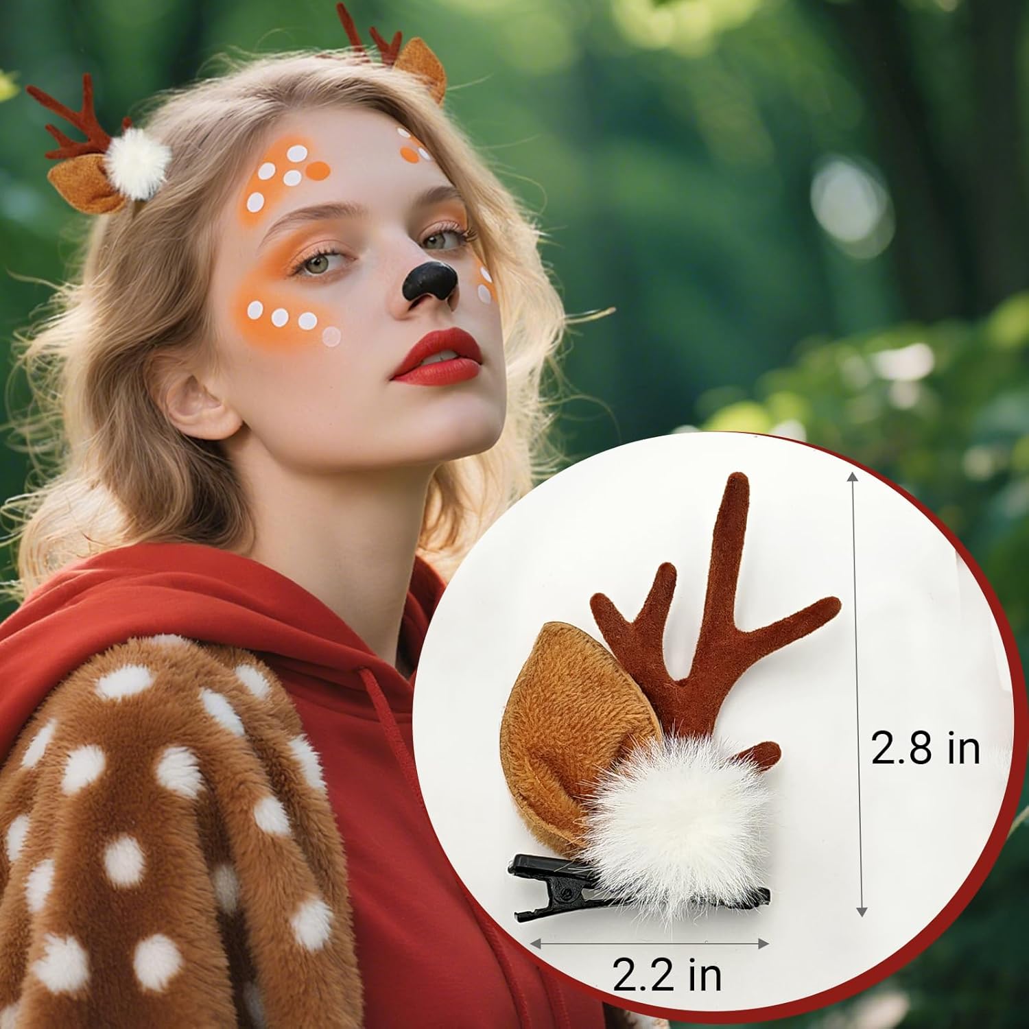 1/2 Paia di Piccole Corna di C - Reindeer Antlers Headband recensione e prezzo
